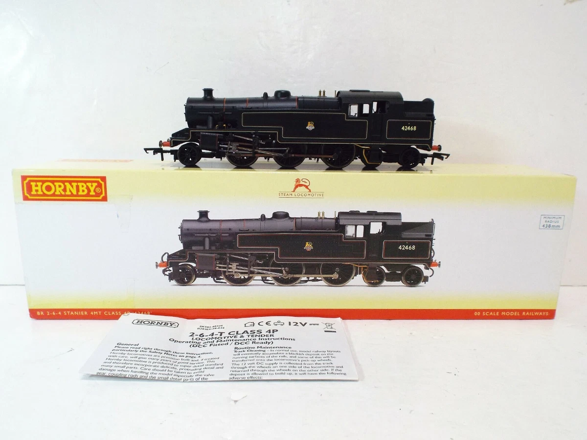 HORNBY R2636X BR STANIER 4MT CLASS 4P 42468 EX DCC EXCELLENT BOXED