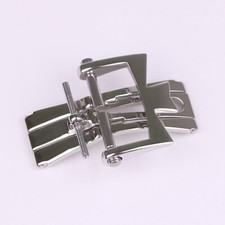 Stainless Steel Folding Clasp Butterfly Buckle 18mm for Vacheron Constantin
