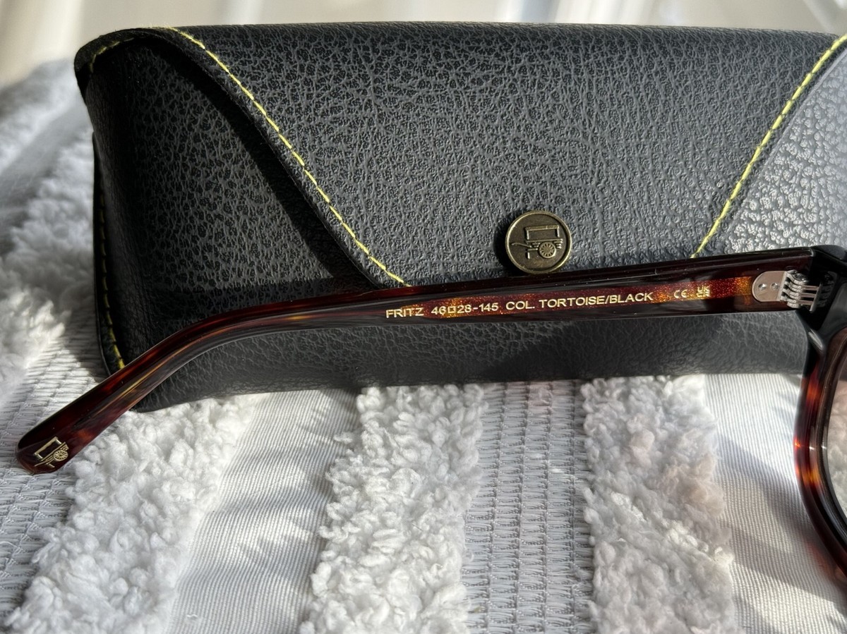 New Gift Set- Moscot Fritz Tortoise Frame + Brown Polarized Lens