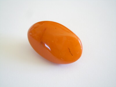 835 Silber Natur Bernstein Brosche Egg Yolk 5,2 g/3,1 x 1,9 cm