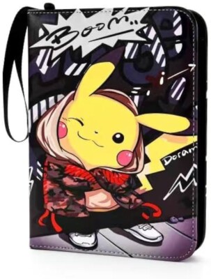 storing pokemon cards in binder Amazon.com: FunGuys Trading Card Binder for Cards, 9 Pocket, 504 Side  Loading Sports Card Binder, Card Collection Binder for Yugioh, MTG, TCG,  Card Book Holder for Trading Cards : Toys & Games main image 1