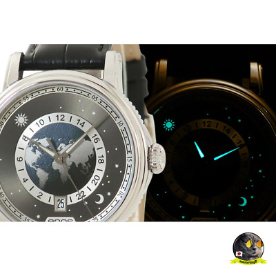Epos Emotion Mondphase 24H Globe 339024HBK Automatik 42mm Herrenuhr NEU