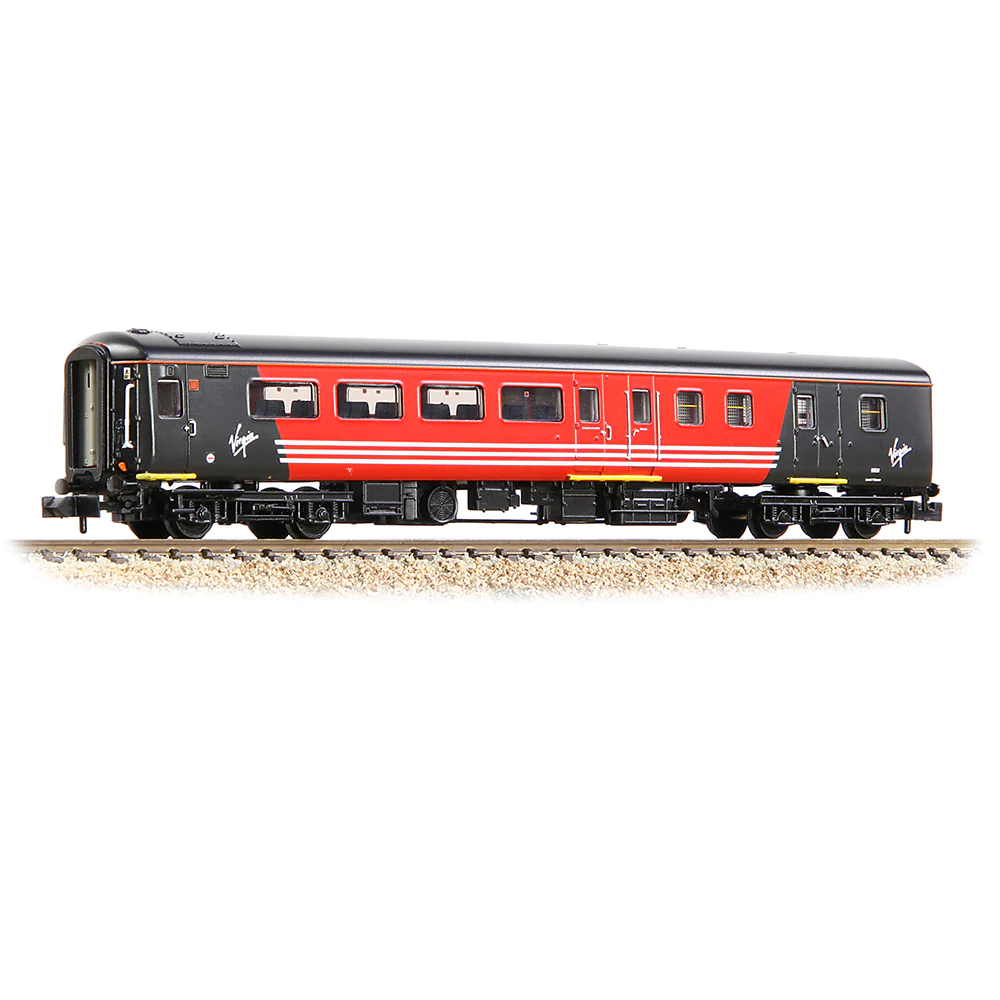 Graham Farish 374-694A N Gauge BR Mk2F BSO Brake 2nd Open Coach Virgin