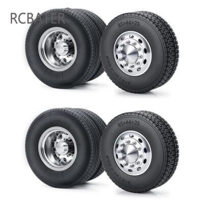 4x Neumáticos De Goma Para HSP 1:10 RC Coche Todoterreno Piezas De Camion Acc Actualizacion