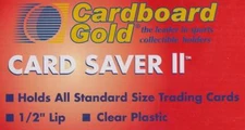 100 Ct Card Saver II Cardboard Gold PSA Graded Semi Rigid Holders CS 2