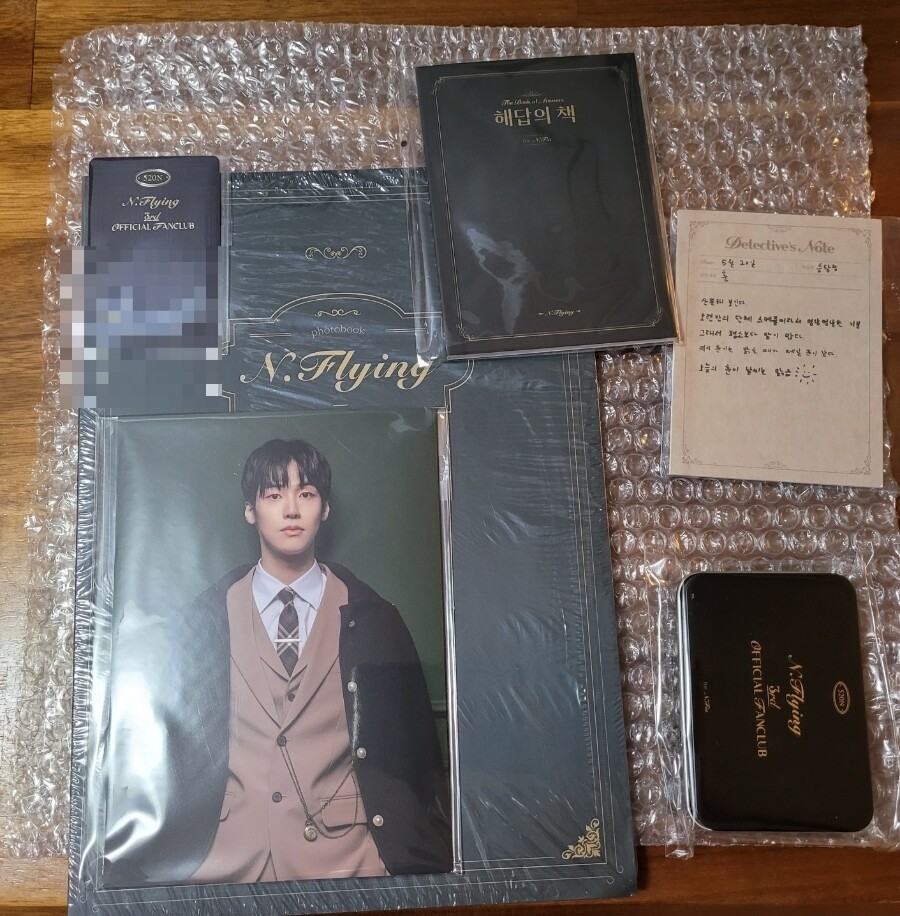 N.Flying N.fiaThe 3rd Official Fan club Kit Full Set W/o