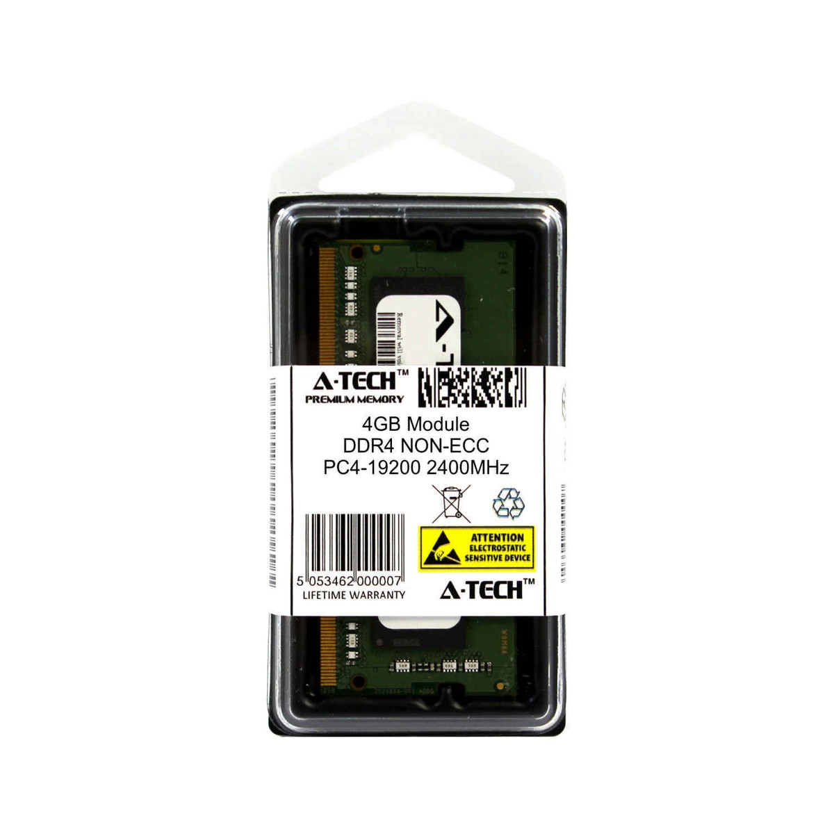 4GB DDR4 2400MHz SODIMM Memory - Hynix Laptop RAM HMA851S6AFR6N-UH