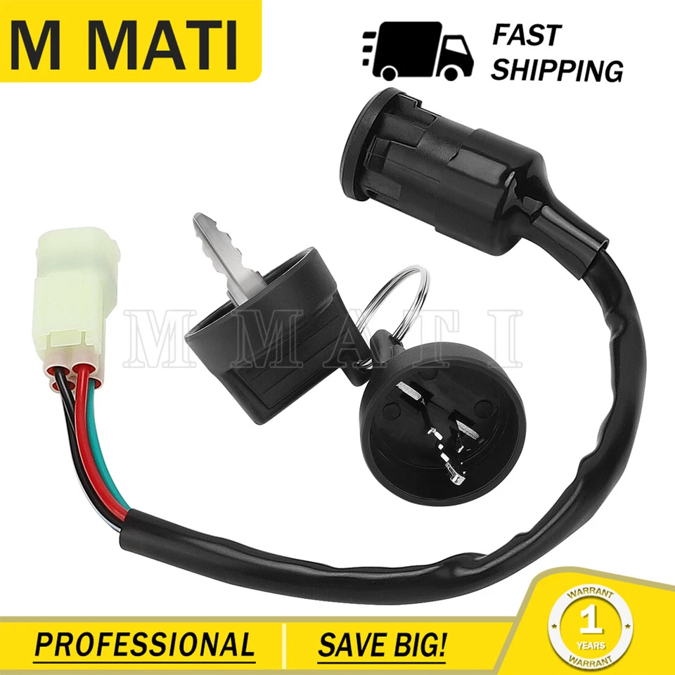 Can-Am DS 250 DS250 2006 2007-2023 S35010RCB000 钥匙开关点火开关 — 第 3/4 张图片