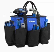 Kobalt 14 in. Polyester Supply Tool Bag NEW Quick Sale