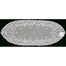 Blossom Table Runner 12x30 White Heritage Lace NWT