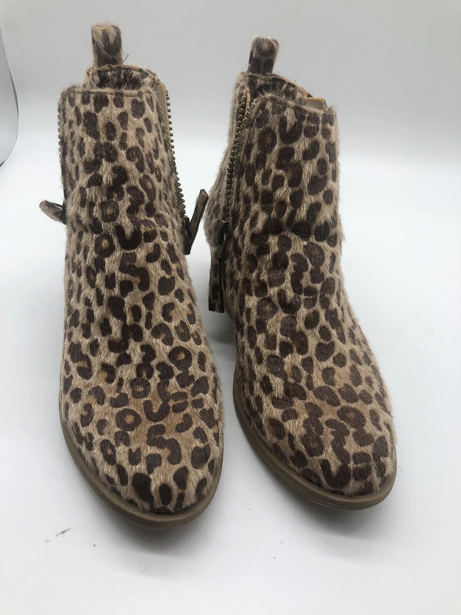 Very g twinkle leopard best sale booties
