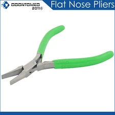 4.5 Flat Nose Pliers Jewelry Making Wire Wrapping Art & Craft Soft Grip JW-4020