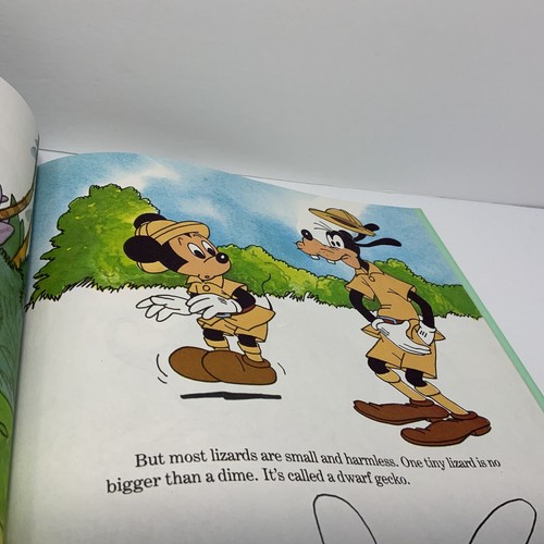 Real-Life Monsters Walt Disney Fun-To-Learn Library Volume 6 Bantam Book Vintage - Picture 8 of 11