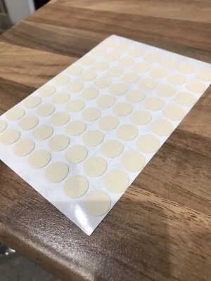 STEVEO Self Adhesive Screw Cap Covers Magnolia Cheapest On Here Do The Maths!