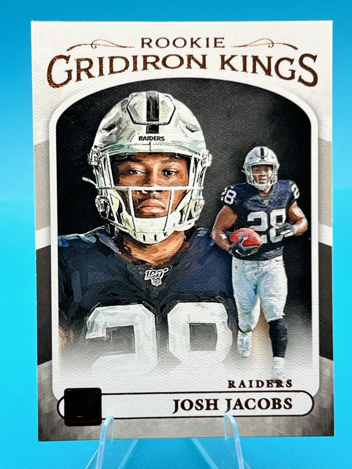 2019 Donruss Rookie Gridiron Kings Josh Jacobs #RGK-8