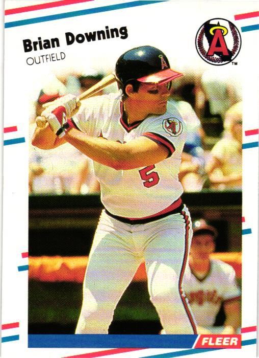 1988 Fleer #488 Brian Downing