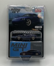 Mini GT 1:64 PORSCHE TAYCAN TURBO S GENTIAN BLUE METALLIC  Die-cast Car