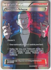 Giovanni's Scheme 162/162 Ultra Rare BREAKthrough Pokemon Holo Moderately Played on eBay