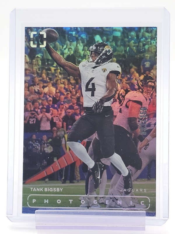 TANK BIGSBY 2024 PANINI PHOTOGENIC FOOTBALL SILVER /150 #143 JAGUARS Q5099