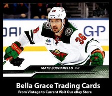 2023-24 Upper Deck Mats Zuccarello #337 Minnesota Wild NHL Hockey
