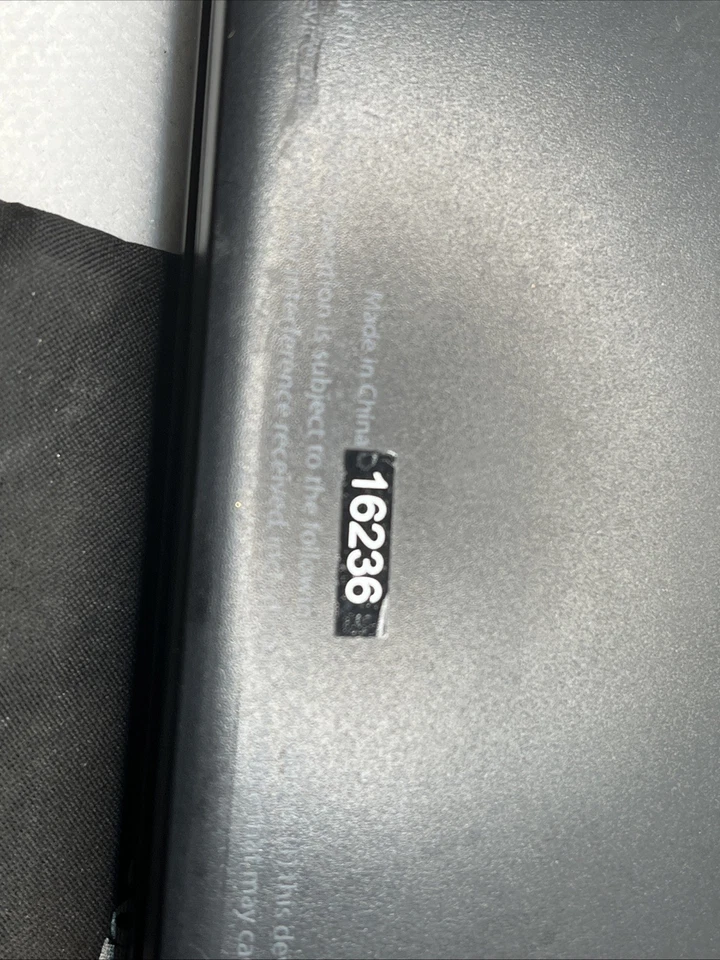 Brookstone Portable Folding Keyboard Red Bluetooth model 16236 - Image 3 of 4