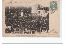 AVALLON - Inauguration de la statue de Vauban - très bon état