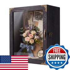 Kaasthaa Shadow Frame 11X13 Depth 5In Shadow Boxes Display Cases Acrylic Door
