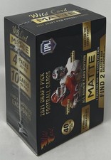 2021 Wild Card Matte Football Black Blaster Box Find The Red Chase Packs