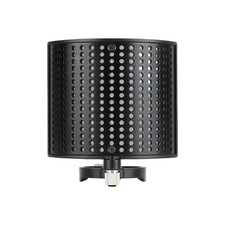 U Shape Microphone Isolation Shield Black Sound Absorber Panel for Studio Record