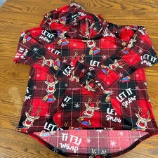 No Boundaries Christmas Reindeer Front Pocket HoodieJuniors Size XXL 19 