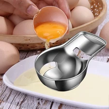 Lightweight Egg Yolk White Separator Kitchen Gadget - Egg Divider Sieve 