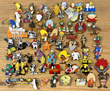 Looney Tunes The Simpsons Wacky Races Cartoons Merrie Melodies Enamel Pin Badges