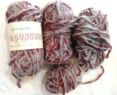 Reynolds Place Concorde Vintage Wool / Mohair Yarn - 3 Skeins-#1005-50 yds/ea