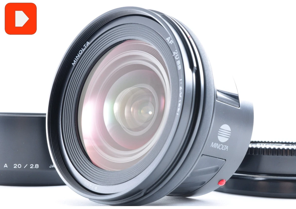 Minolta f/2.8 Camera Lenses 20mm Focal for sale | eBay