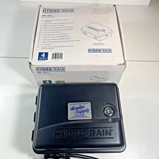Hydro-Rain Indoor/Outdoor Irrigation Controller & Timer /4 Stations/HRC 100 C