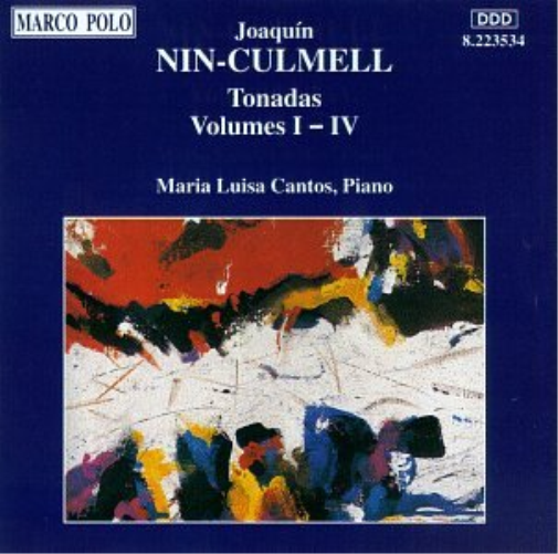 Maria Luisa Cantos Nin-Culmell: Tonadas Volumes 1-4 for Piano (CD)
