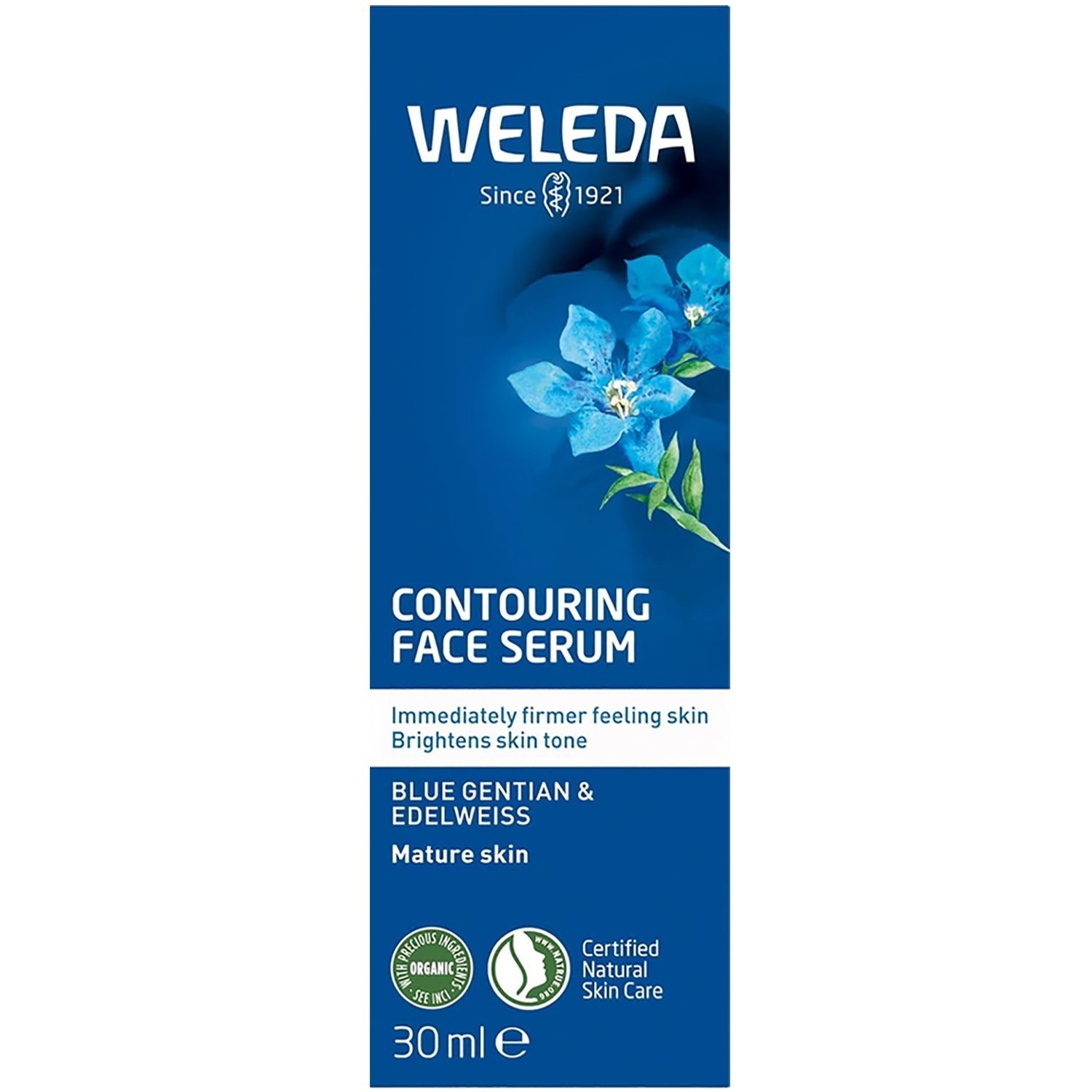 WELEDA Blue Gentian & Edelweiss Deeply Hydrating Contouring Face Serum 30ml