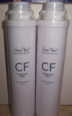 NEW 2x SimPure CF Water Filter Replacement Cartridge Y7 Reverse Osmosis System