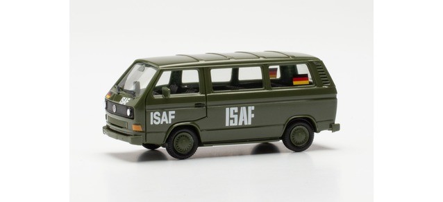 Herpa 700818 - 1:87 VW T3 Bus ""ISAF"" - New