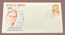 1984 Antigua and Barbuda Ronald Reagan First Day Cover