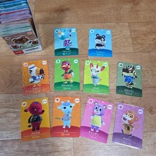 Animal Crossing Amiibo Card Set - Yoyby, Rami, Johnny, Boster