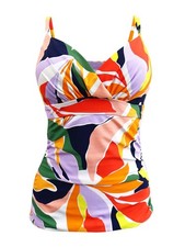 Anne Cole Women's Printed Triangle Tankini Top 32DD/34D, Multi 