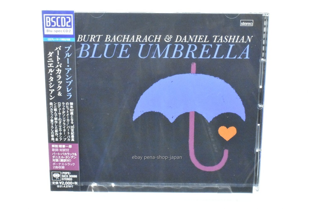 Burt Bacharach & Daniel Tashian-Blue Umbrella-Blu-Spec CD2 Bonus Track Japan