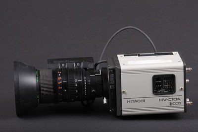 Hitachi HV-C10A CCD Color Video Cam Fujinon Lens S12x7.5BMD-D24