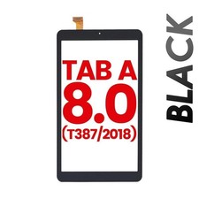 Touch Screen Glass Digitizer Replacement for Samsung Tab A 8.0 2018 T387 - Black