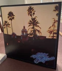 The Eagles Hotel California Original 1976 Asylum LP w/Poster