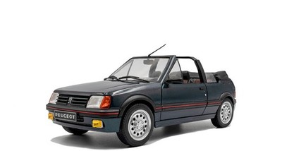 Solido Modellauto Maßstab 1:18 Peugeot 205 CTI ROLLAND-GARROS grün 1986 S1806204