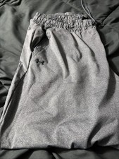Under Armour Women's sz XL Loose Fit Gray Joggers, Sweatpants Drawstring