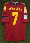 DAVID VILLA #7 MENS SPAIN NATIONAL 2011/2012 FOOTBALL SOCCER SHIRT JERSEY SIZE L