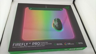 RAZER Firefly V2 Pro Phantom Green Edition Gaming Mouse Pad, New